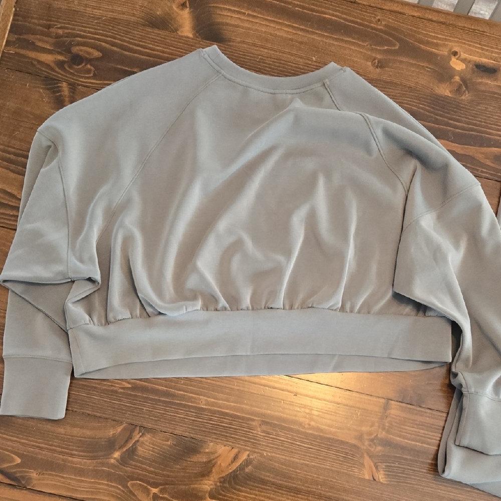 FLX Sage Green Sweatshirt and Joggers Set - Picture 8 of 8